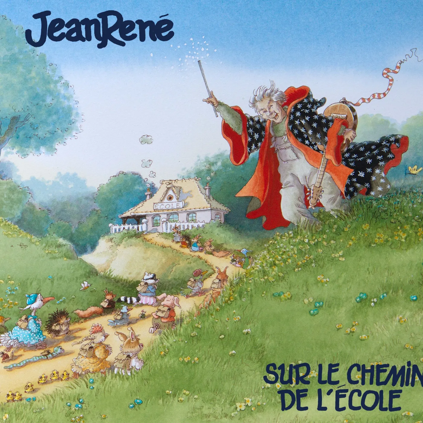 Jean René SUR LE CHEMIN DE L'ÉCOLE - JEAN RENE (CD)
