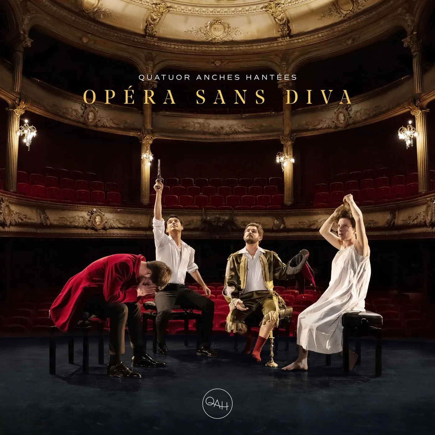 Quatuor Anches Hantées Opéra Sans Diva CD