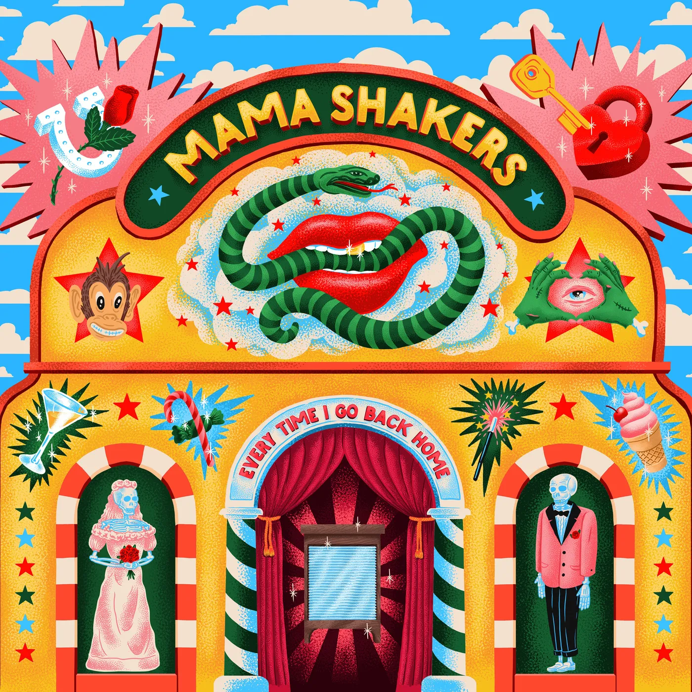 EVERYTIME I GO BACK HOME - MAMA SHAKERS (CD)