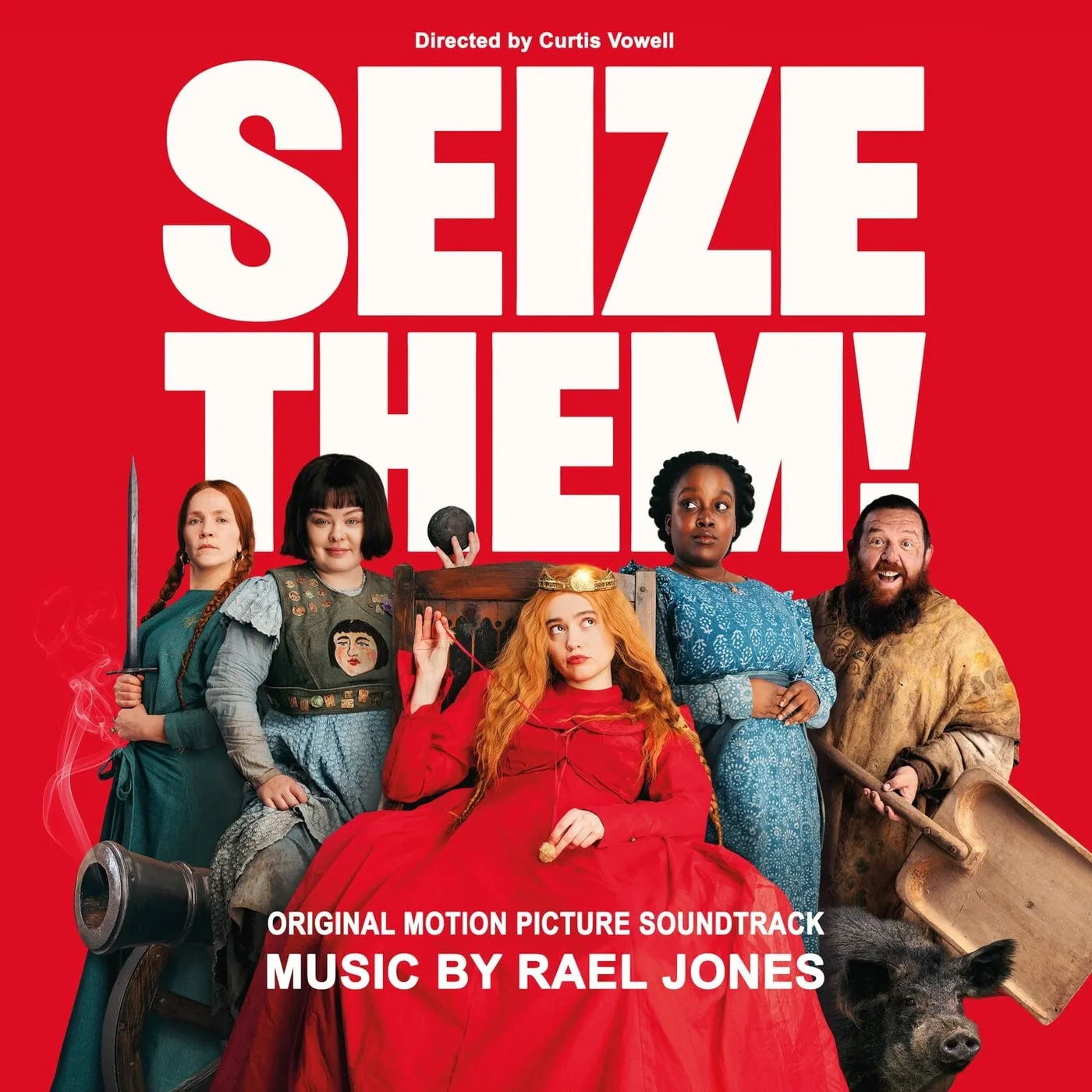 SEIZE THEM! (ORIGINAL MOTION PICTURE SOUNDTRACK) - RAEL JONES (CD)