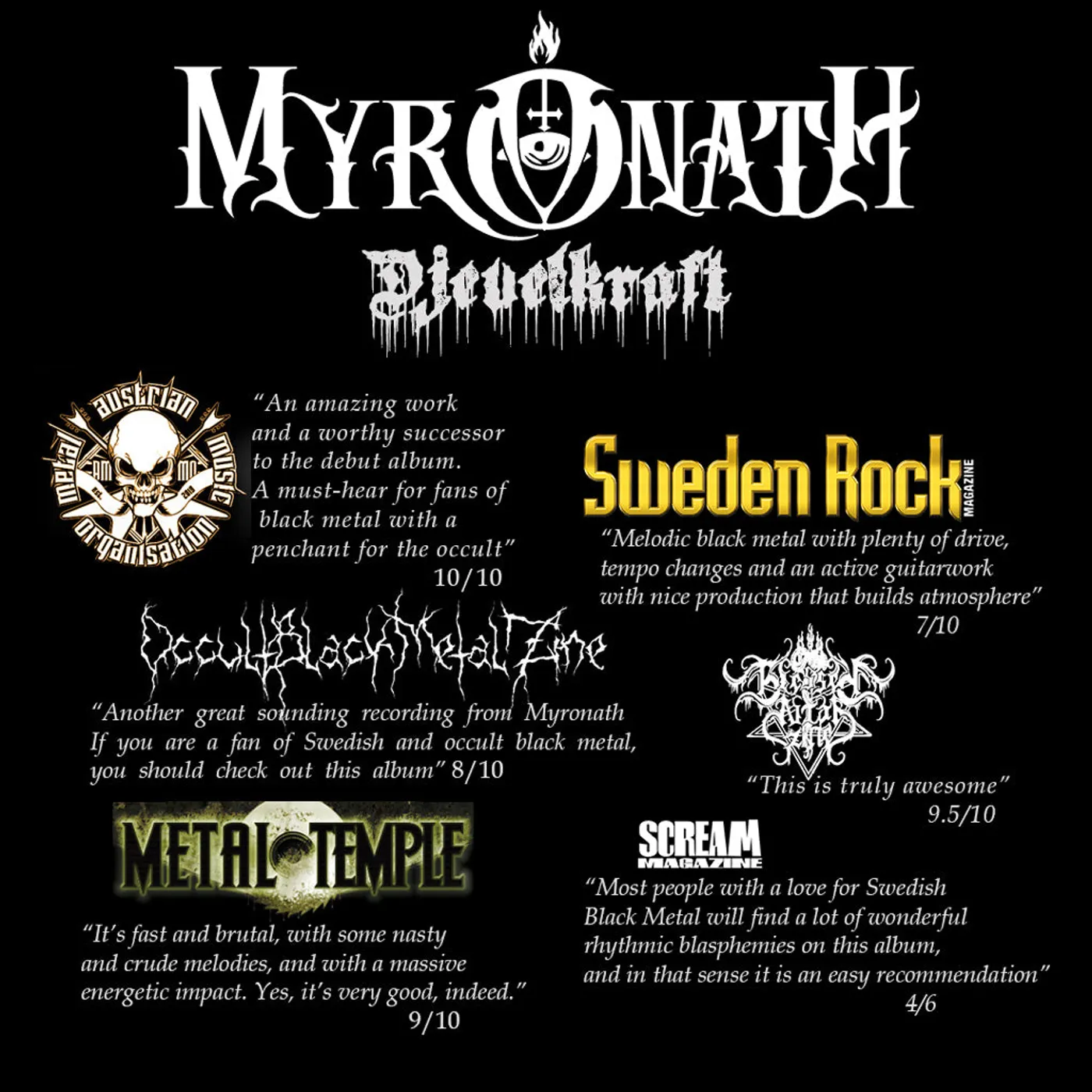 Myronath - Djevelkraft (Gatefold Double LP) (Vinyl)