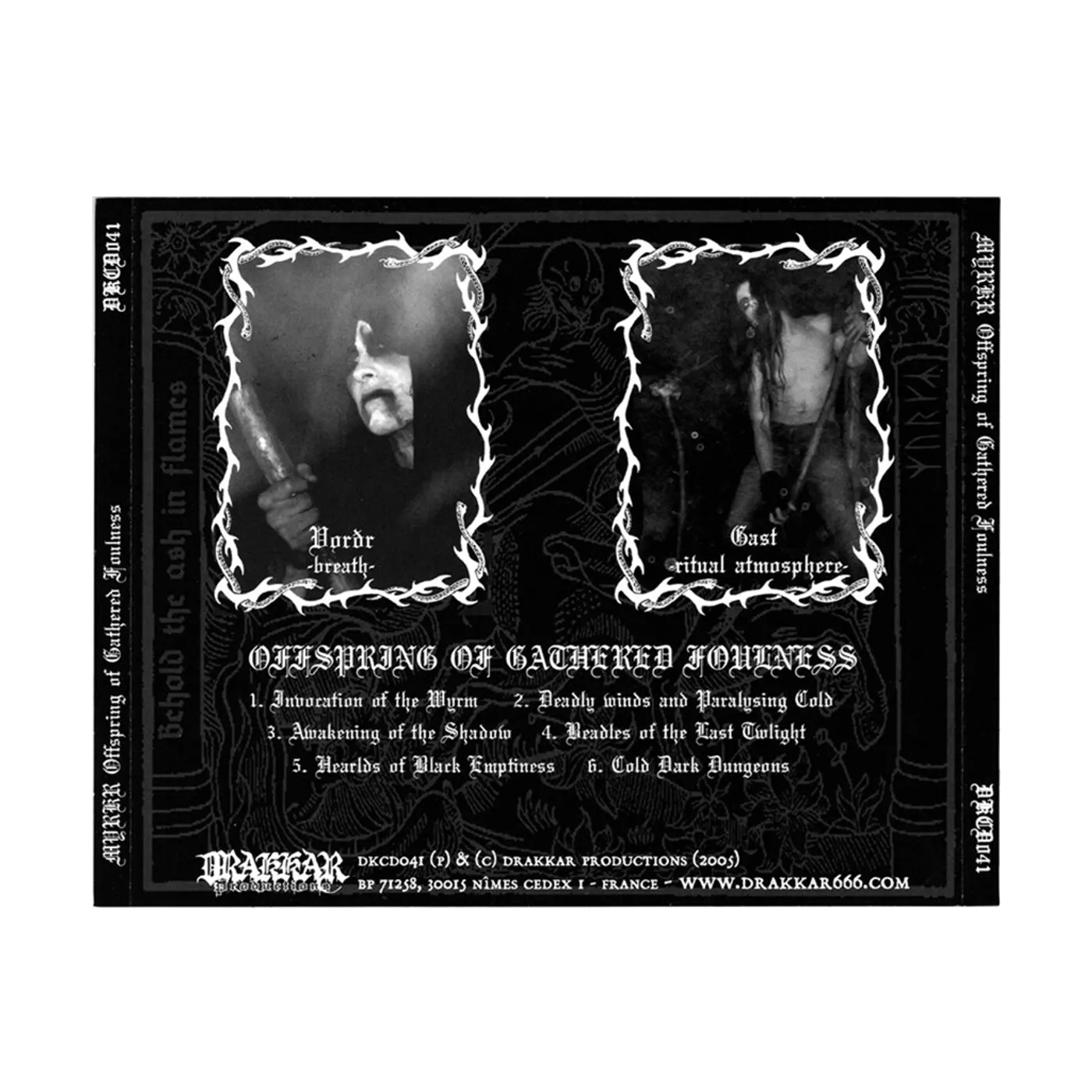 Myrkr - Offspring of Gathered Foulness (CD)