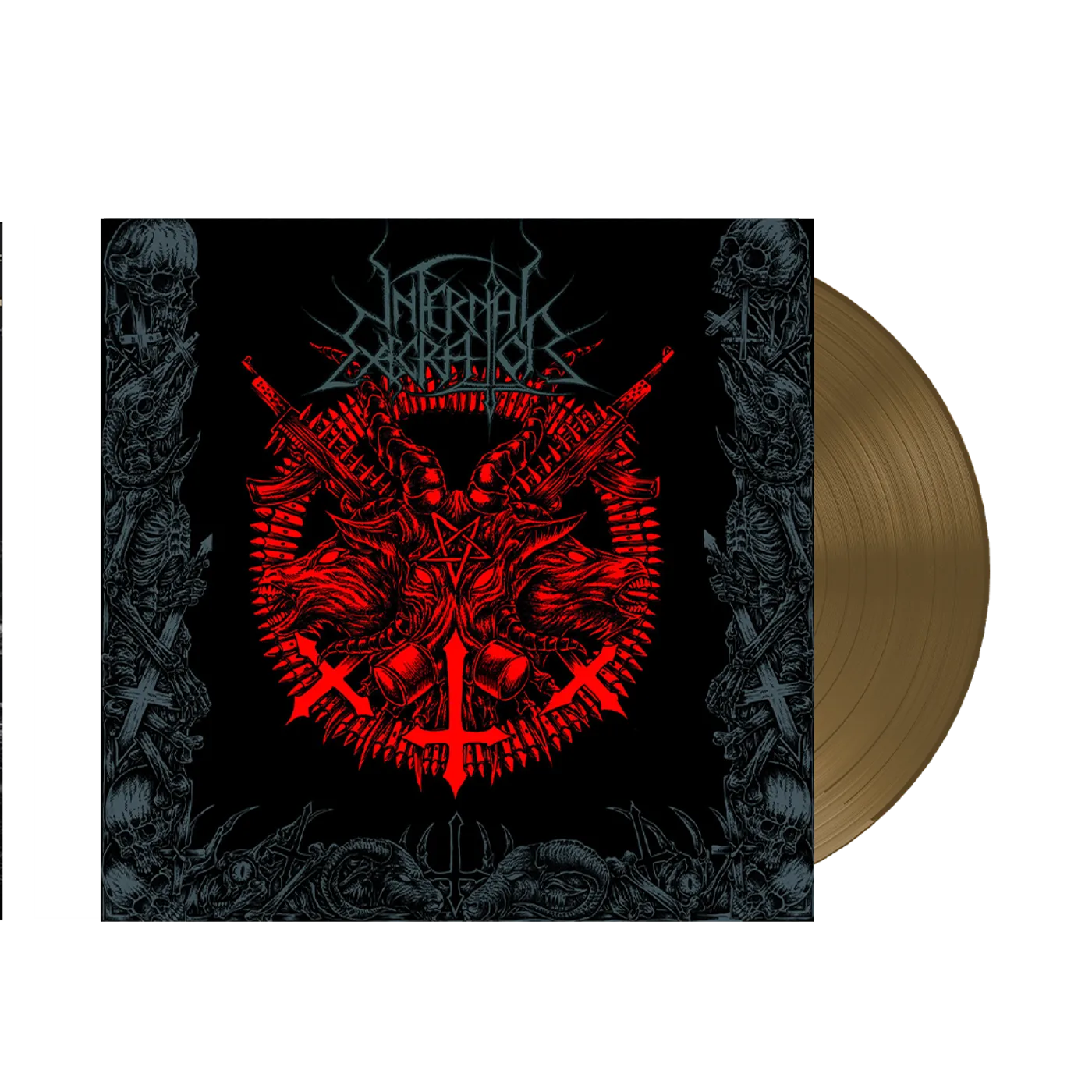 Infernal Execrator - Ad Infinitum Satanic Adherent (Gold Vinyl)