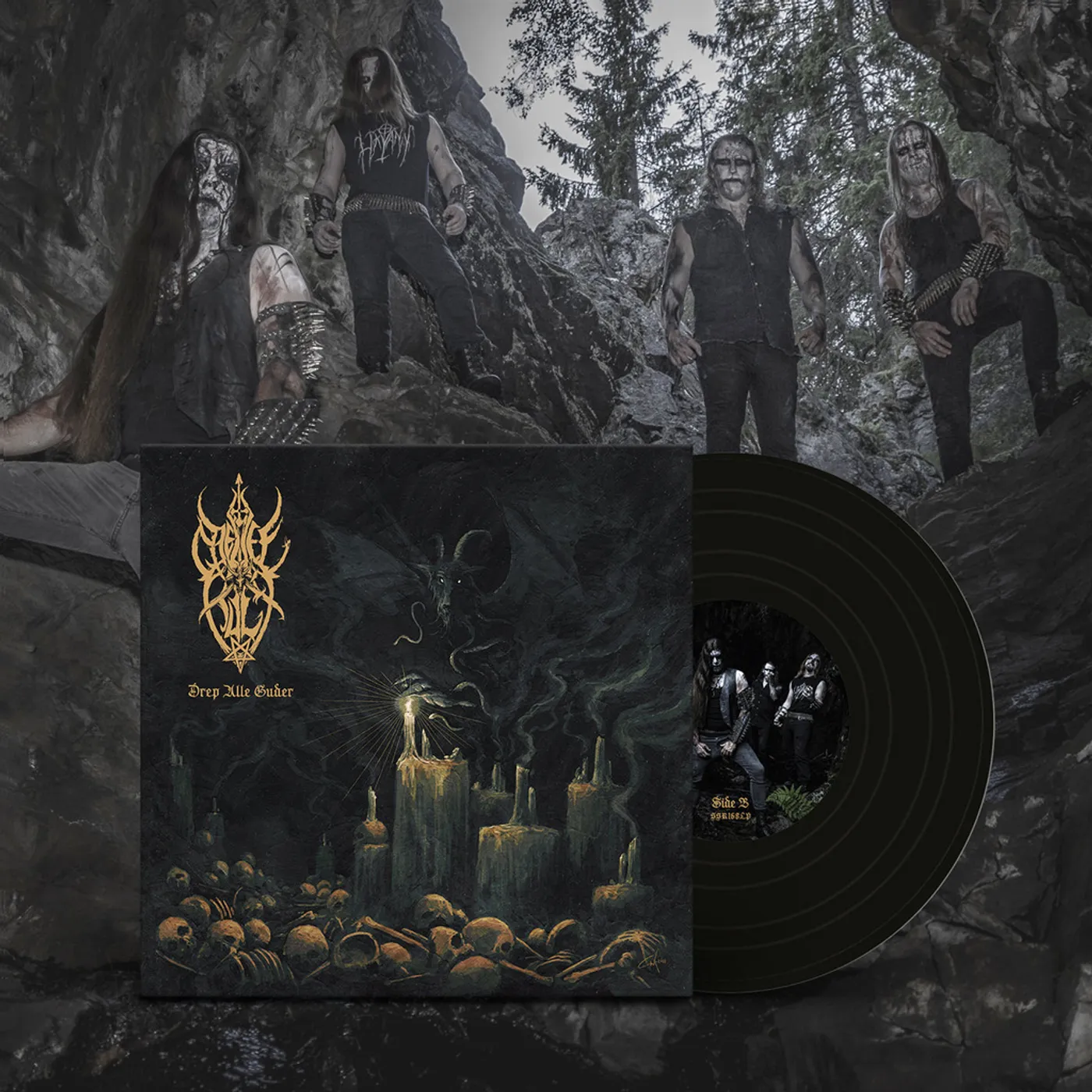 Djevelkult - Drep Alle Guder (Black Vinyl)