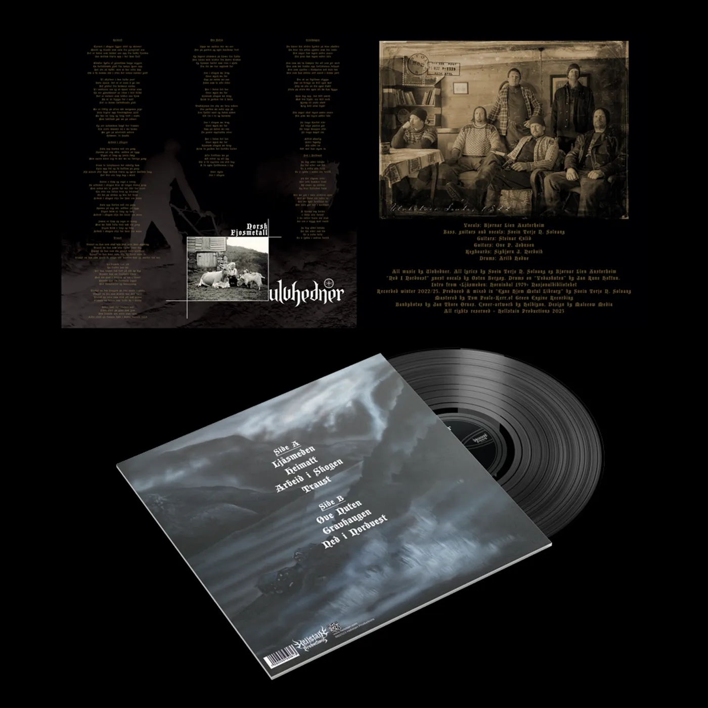 Ulvhedner - Fjosmetall (LP) (Vinyl)