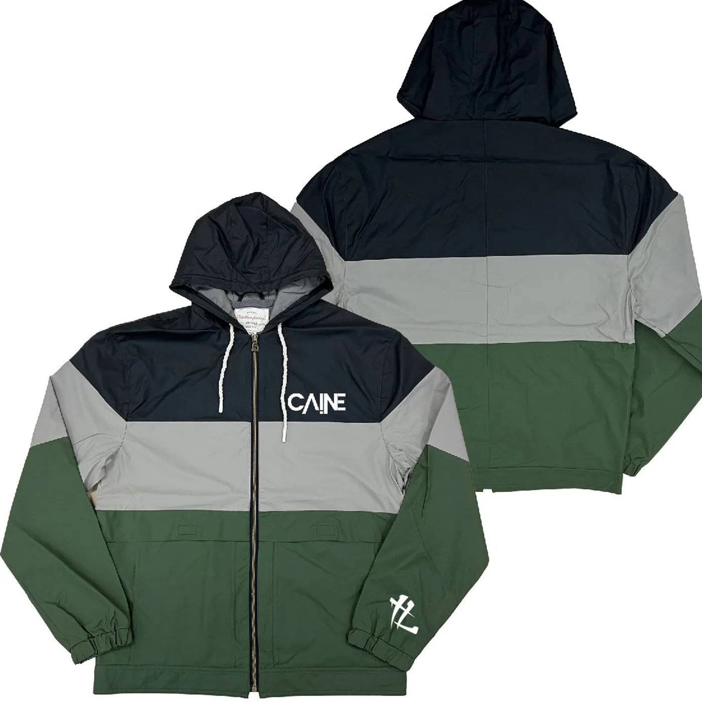 Caine "Military Green / Grey" Jacket