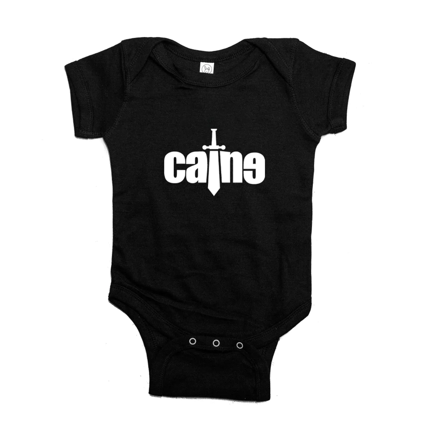 Caine Sword Logo "Black" Onesie