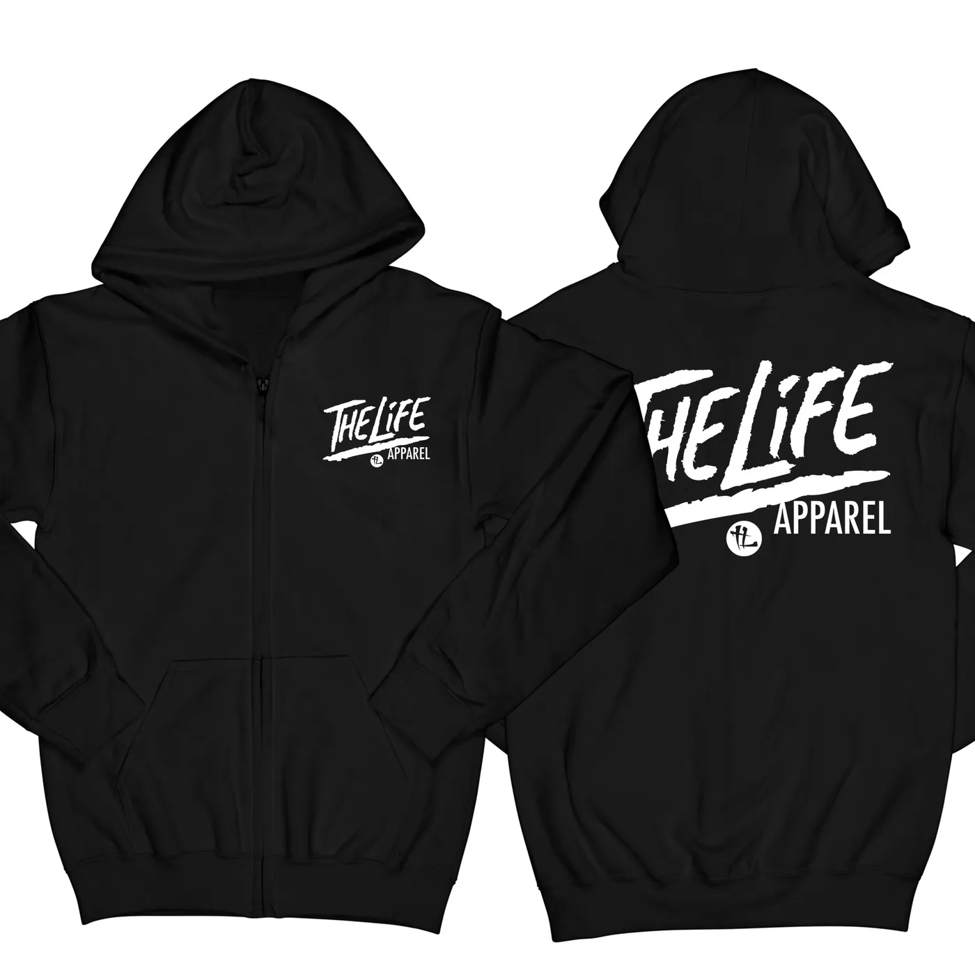 Krayzie Bone Clearance The Life "Black" Zip Up Hoodie