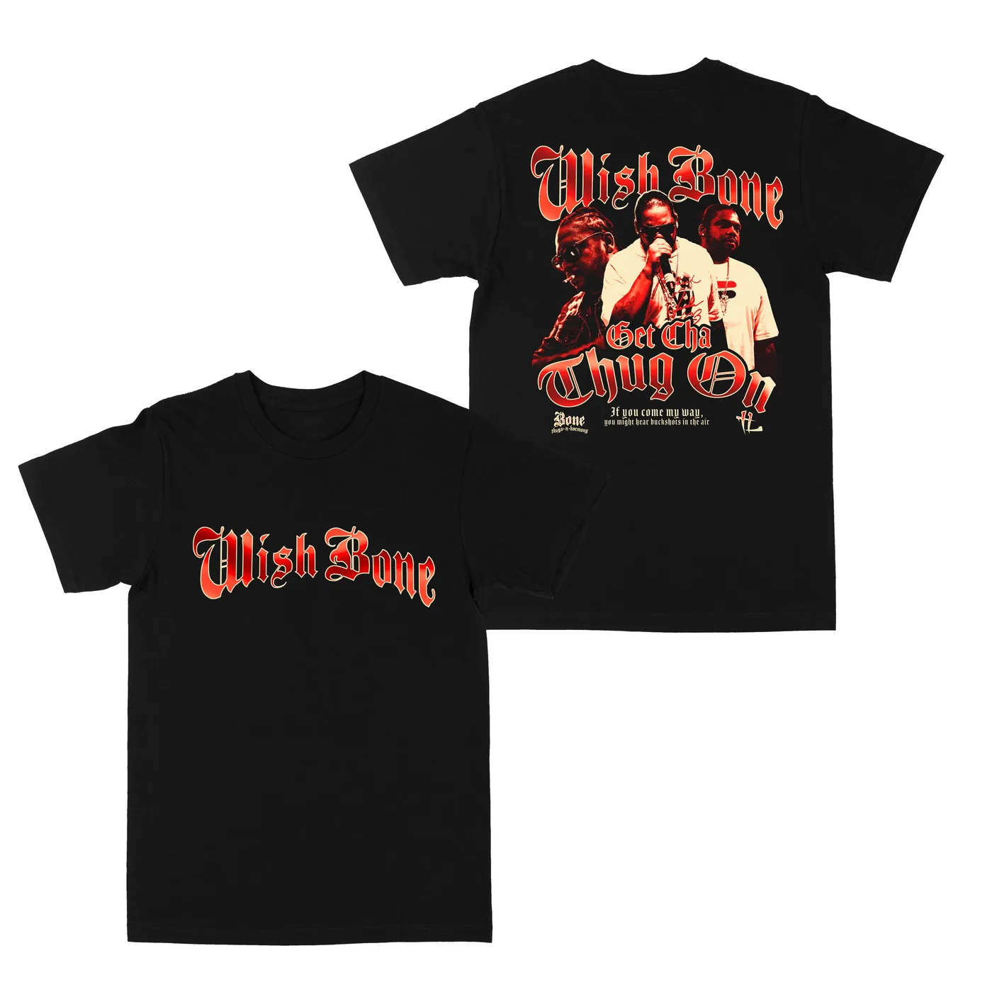 Bone Thugs-N-Harmony Get Cha Thug On "Black" Tee