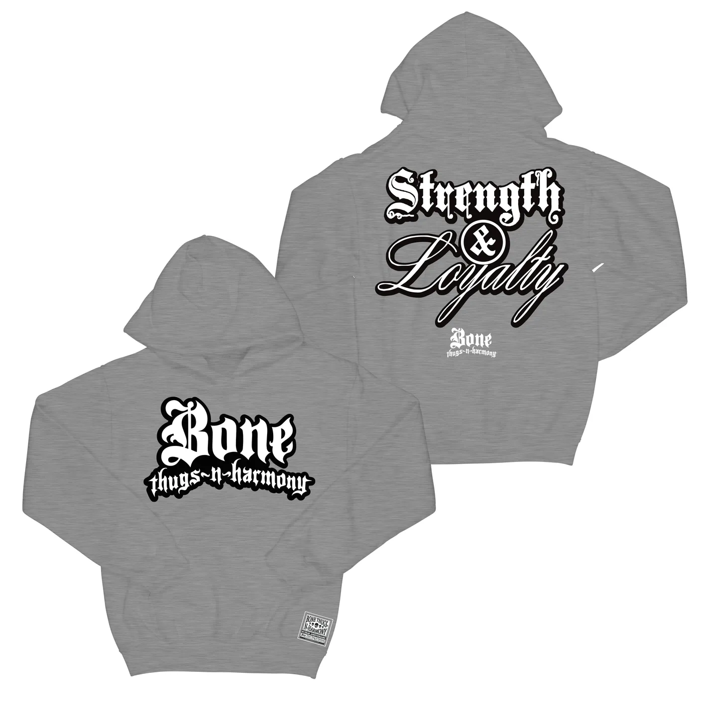 Bone Thugs-N-Harmony Strength & Loyalty "Grey" Hoodie
