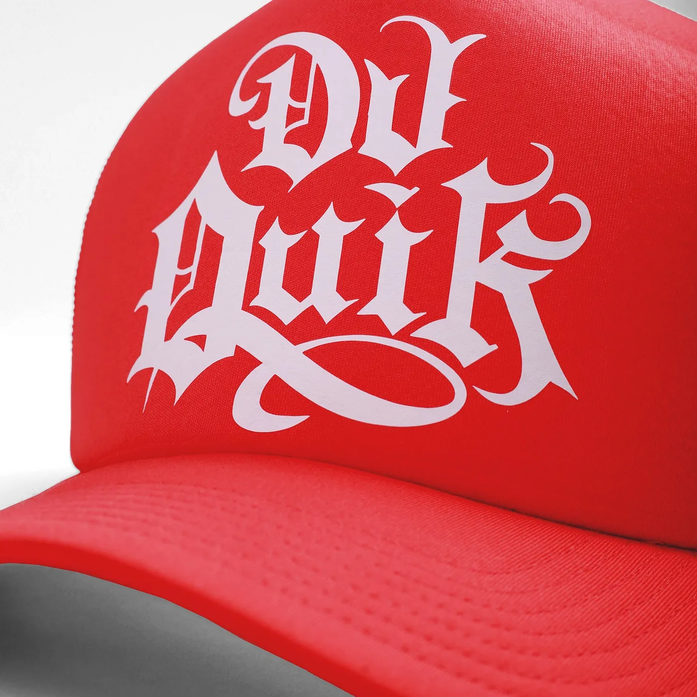 DJ Quik "Classic Logo" Trucker Hat Red