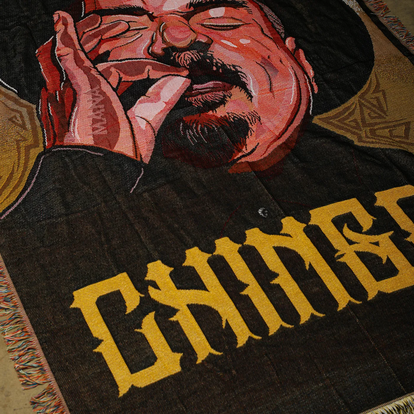 George Lopez Aztec "woven" Throw Blanket