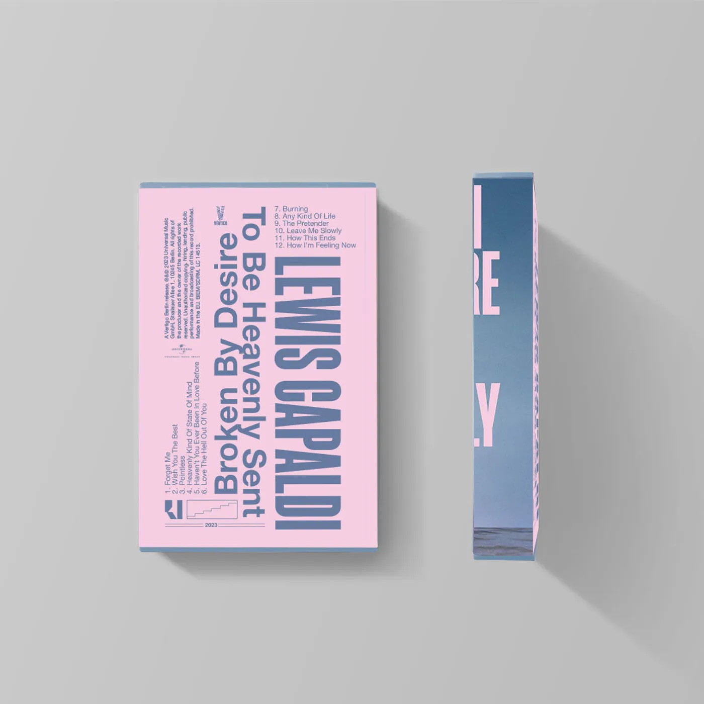 Lewis Capaldi Broken By Desire To Be Heavenly Sent (Collectible Artwork Pink Cassette #4)