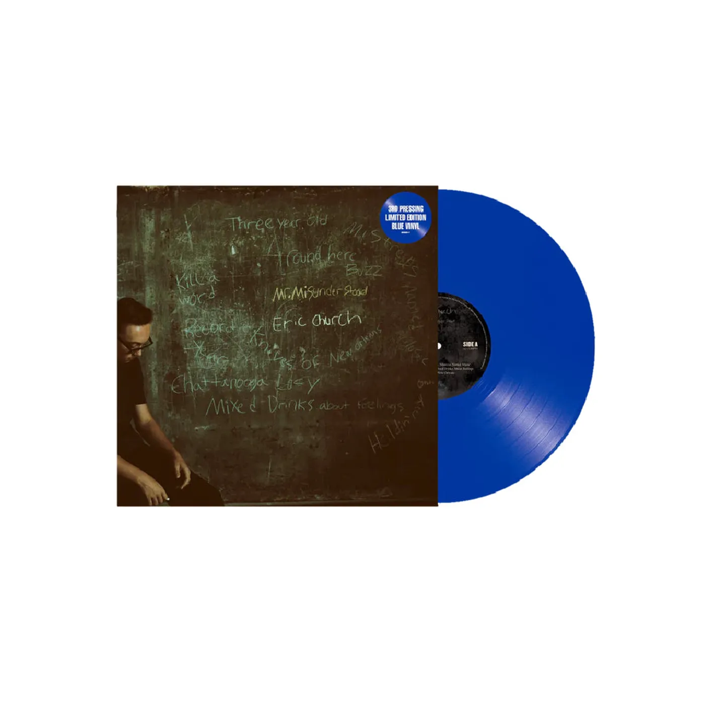 Eric Church Mr. Misunderstood Blue LP (Vinyl)