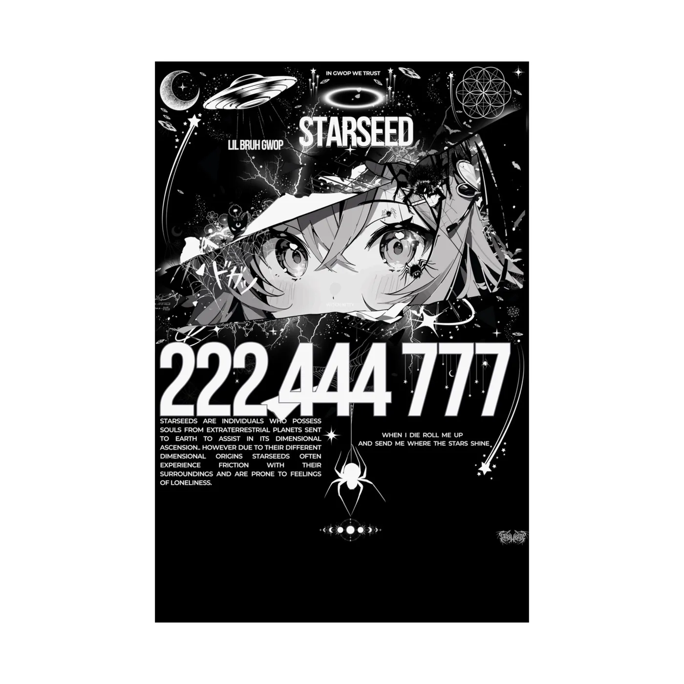 Lil Bruh Gwop IN GWOP WE TRUST POSTER