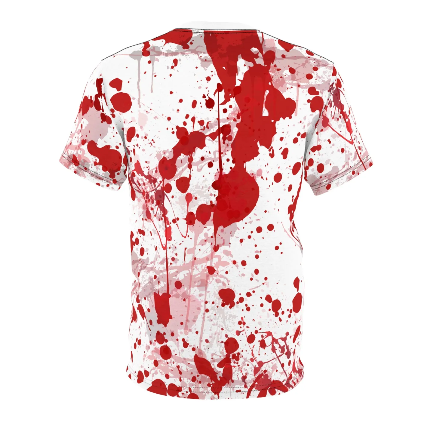 Lil Bruh Gwop BLOOD SPLATTER TEE - WHITE