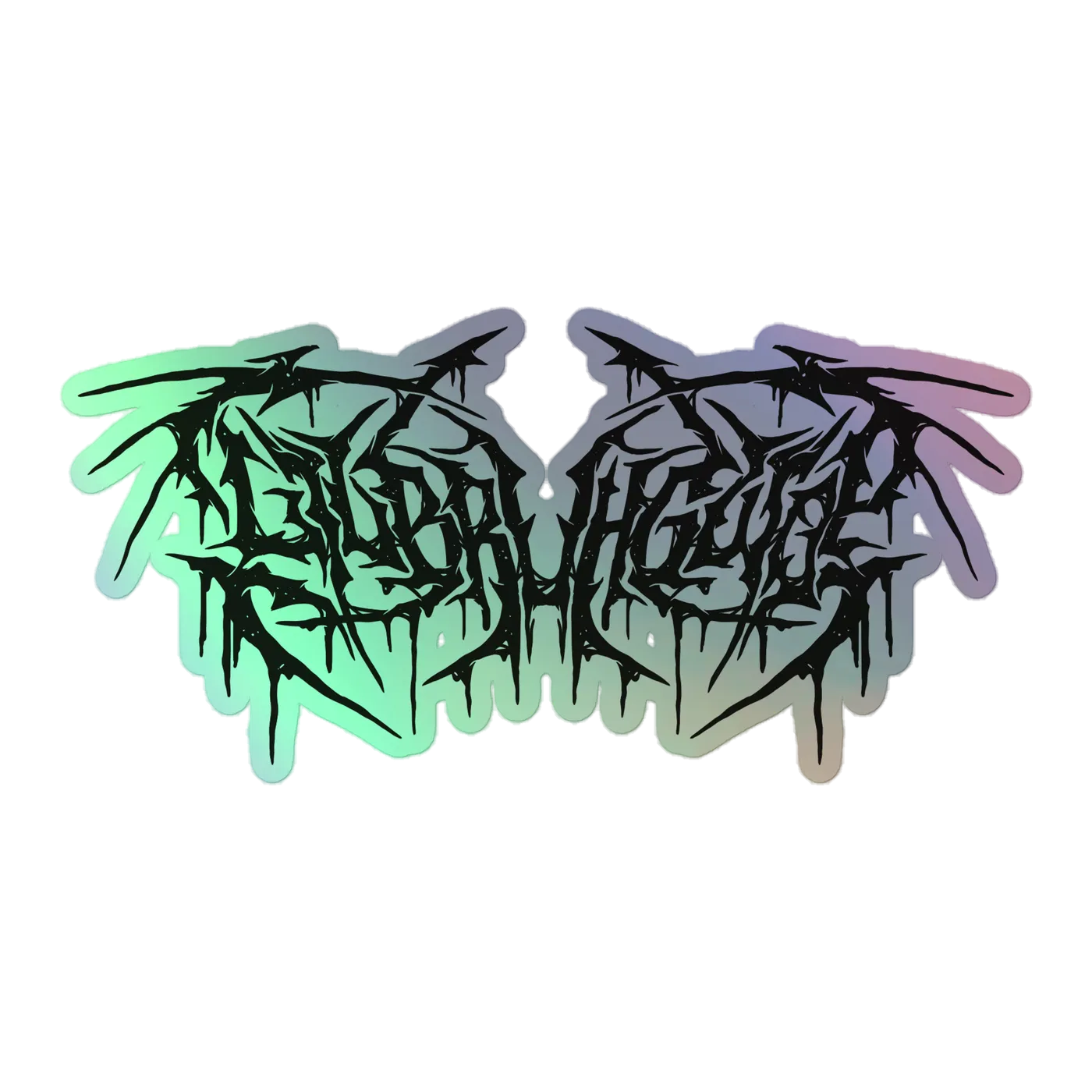 Lil Bruh Gwop LOGO HOLOGRAPHIC STICKERS