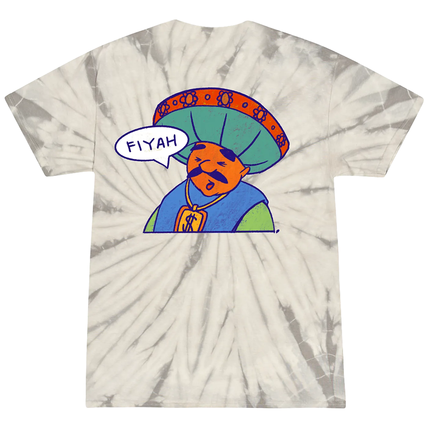 Mike Shinoda Get Weirder Mariachi Tie Dye Tee