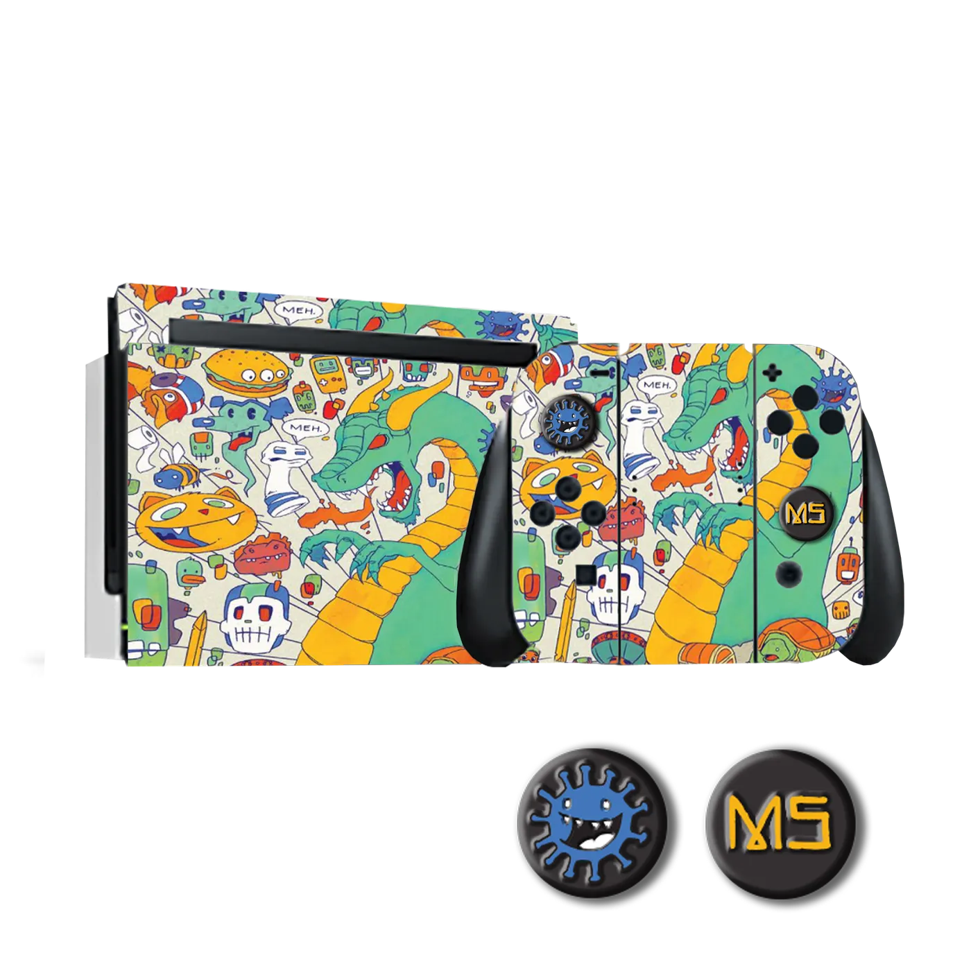 Mike Shinoda DF V.1 Switch Skin Pack + Joystick Covers Bundle