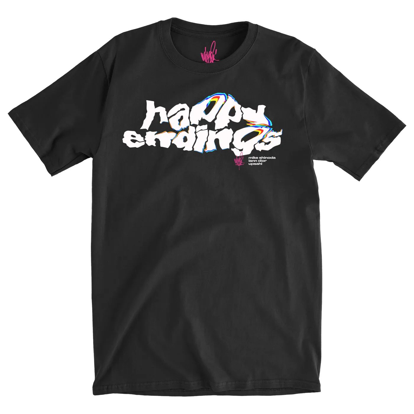 Mike Shinoda Happy Endings Logo Tee