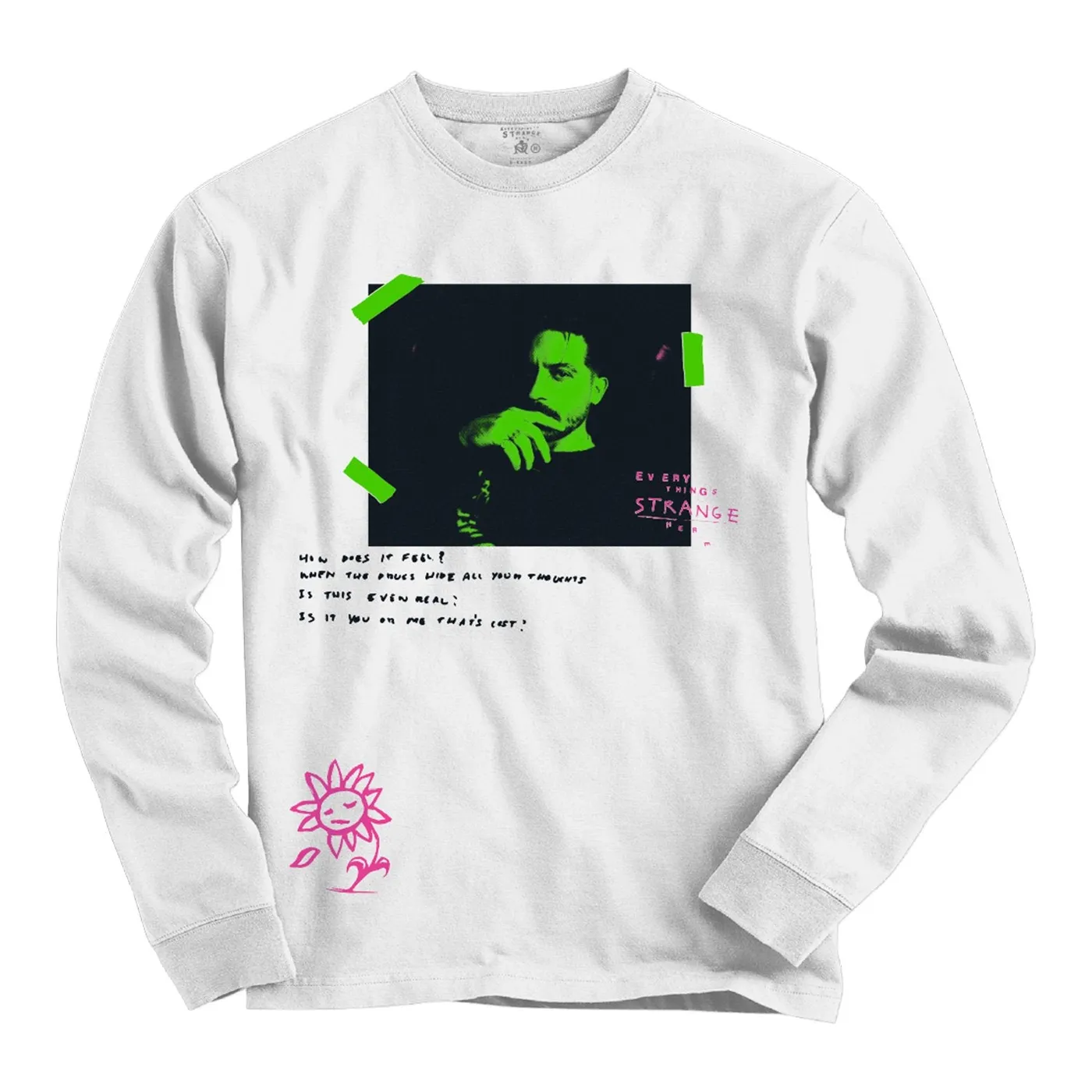 G-Eazy Strange Faces Long Sleeve Tee