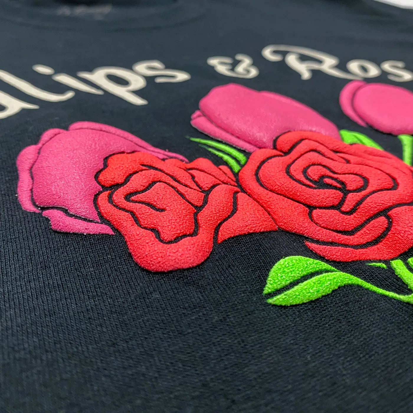 G-Eazy Tulips & Roses Black Tee