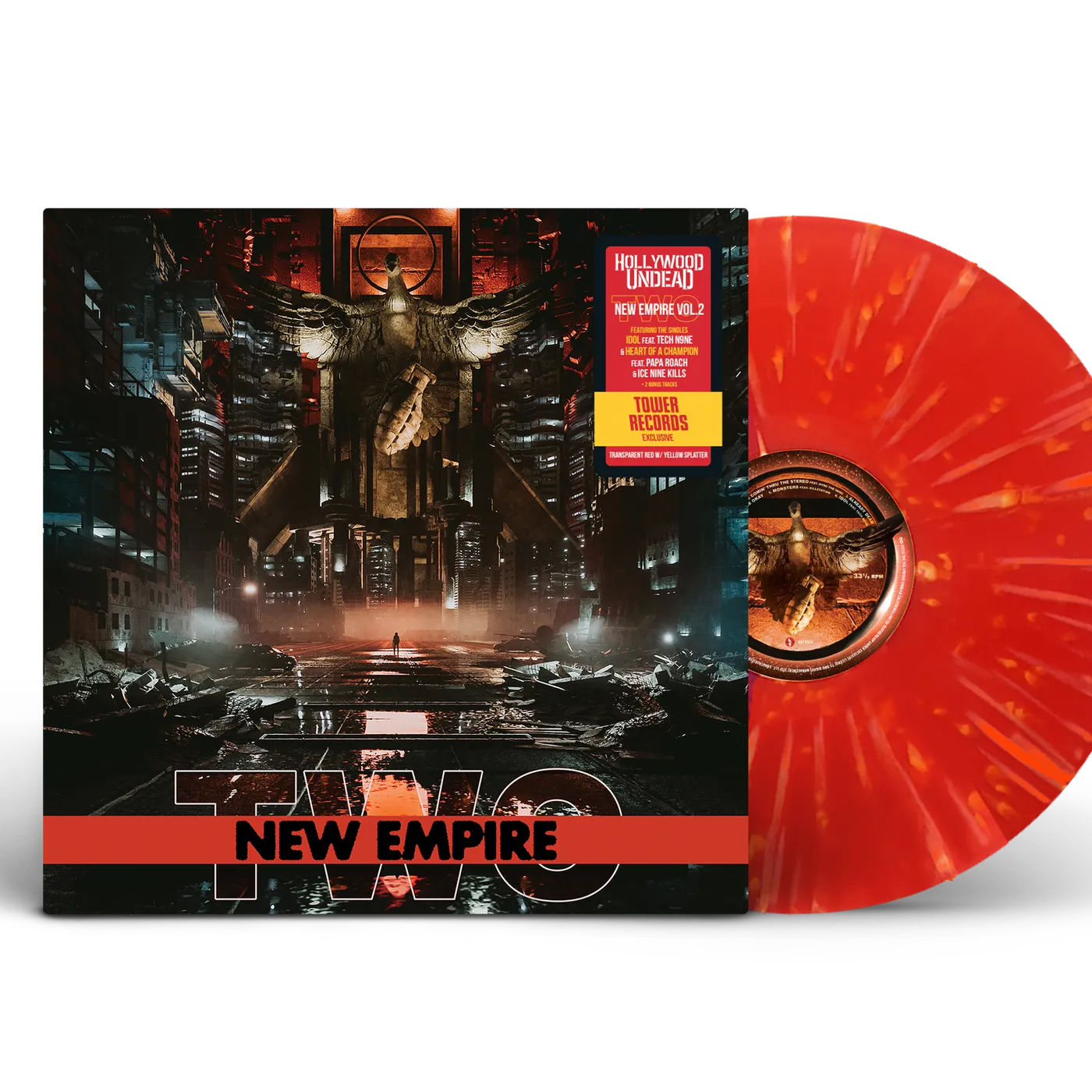 Hollywood Undead New Empire Vol. 2 Vinyl - Tower Records Variant