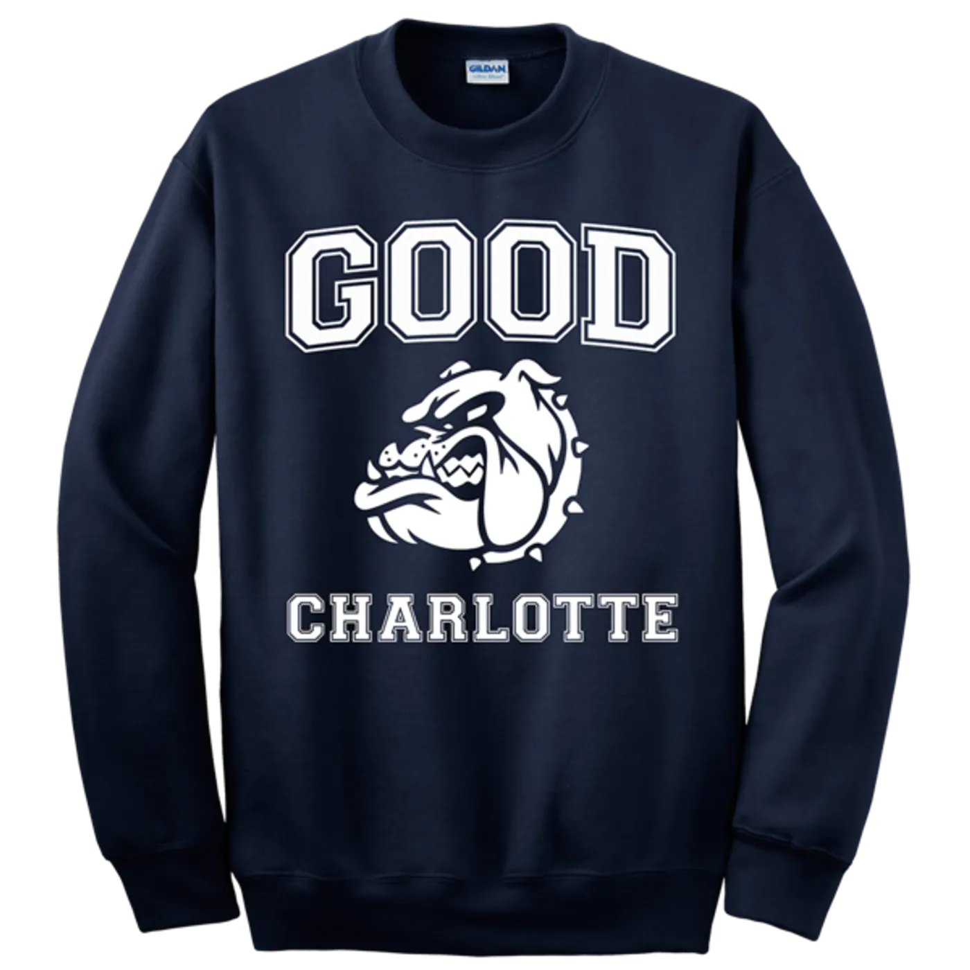 Good Charlotte Collegiate Navy Sweatshirt