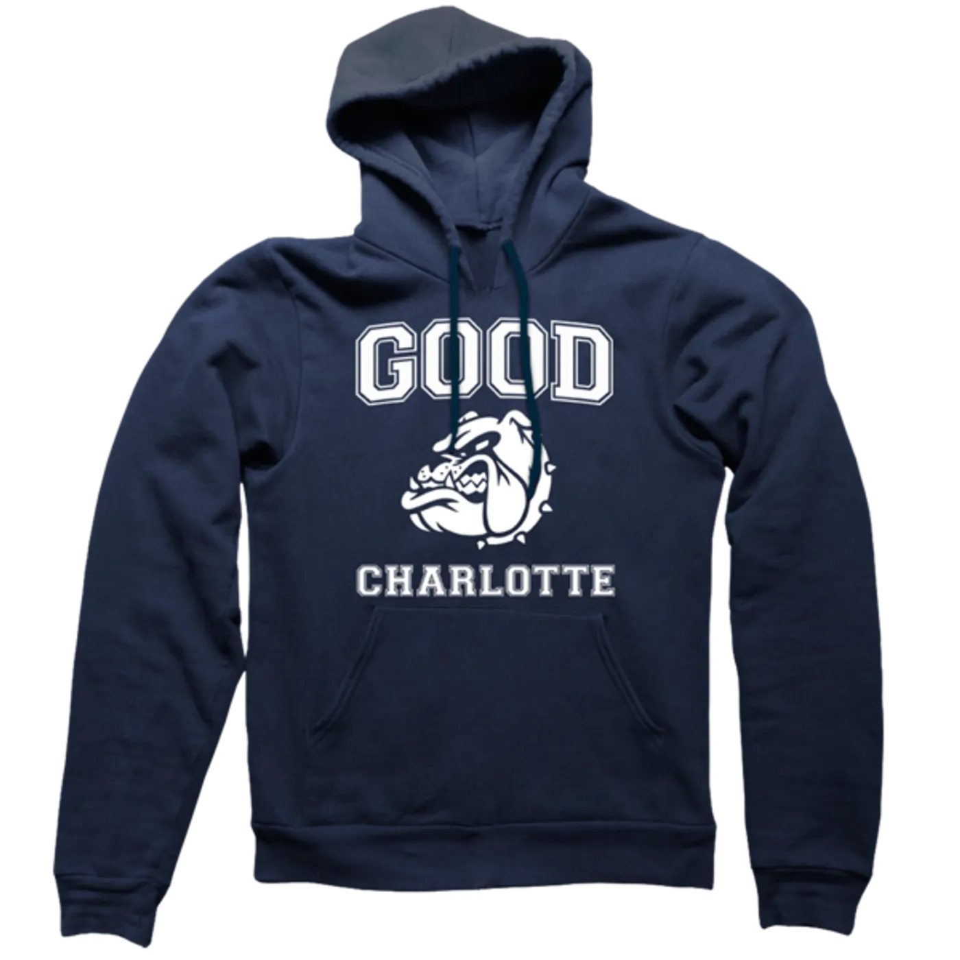 Good Charlotte Collegiate Navy Hoodie