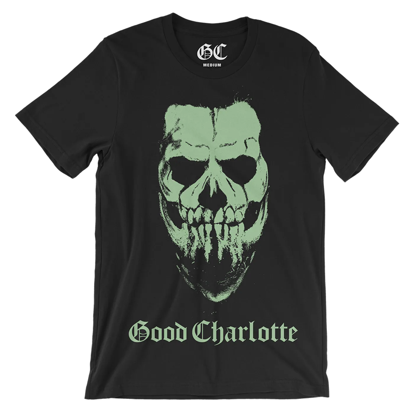 Good Charlotte Glow Skull Tee