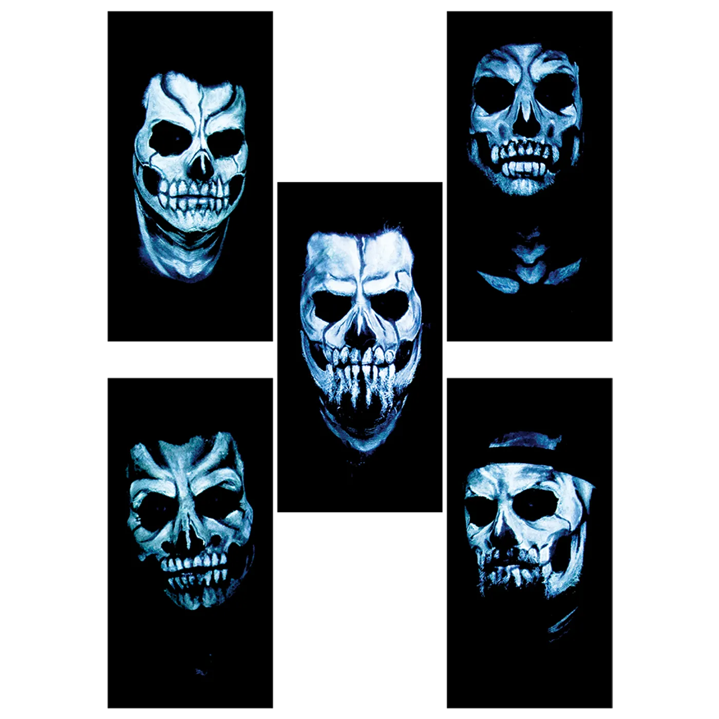 Good Charlotte Skull Sticker Pack