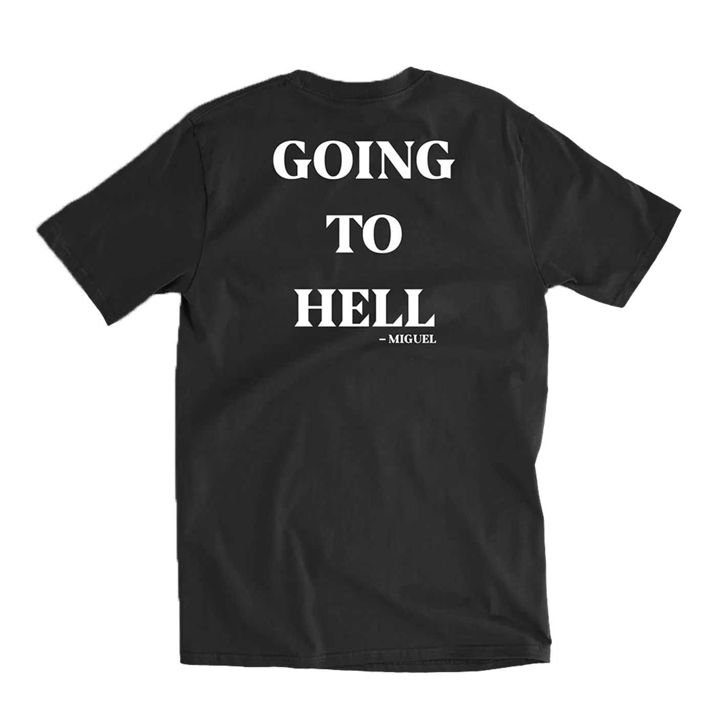 Miguel To Hell Black Tee