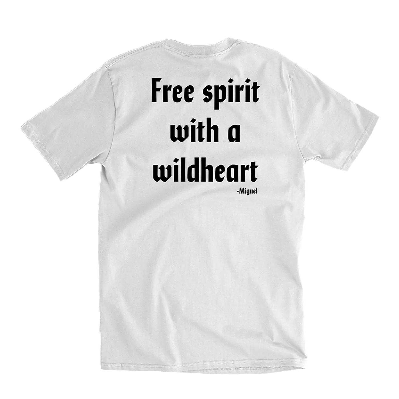 Miguel Free Spirit White Tee