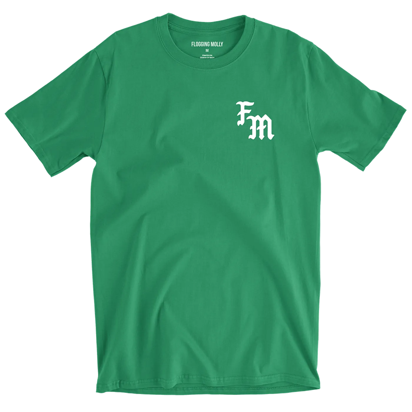 Flogging Molly FM Green Badge Tee