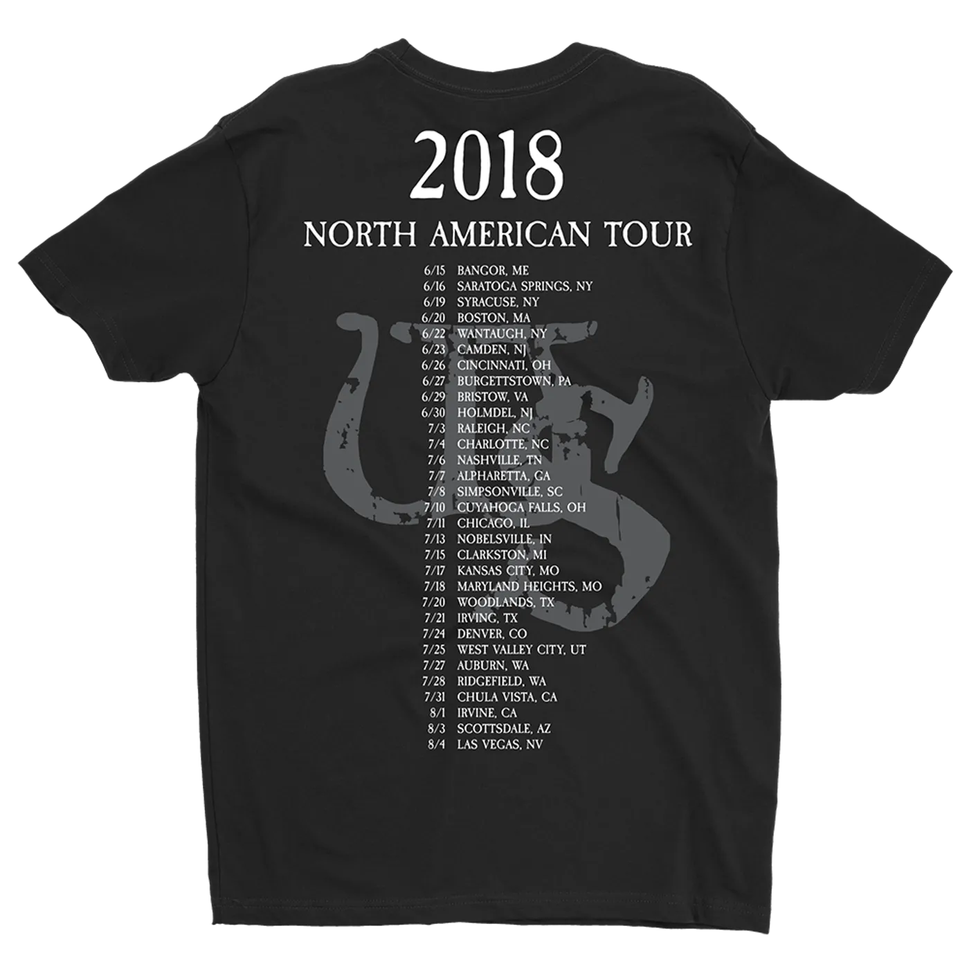Whitesnake United Snakes Tour Tee