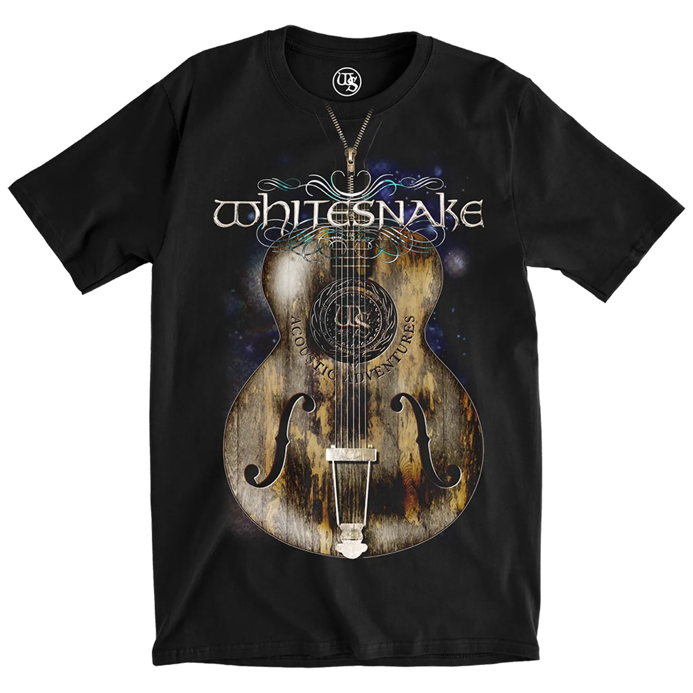 Whitesnake Unzipped Tee