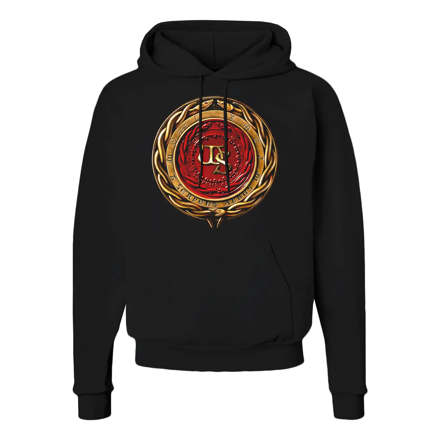 Whitesnake Greatest Hits Medallion Black Pullover Hoodie