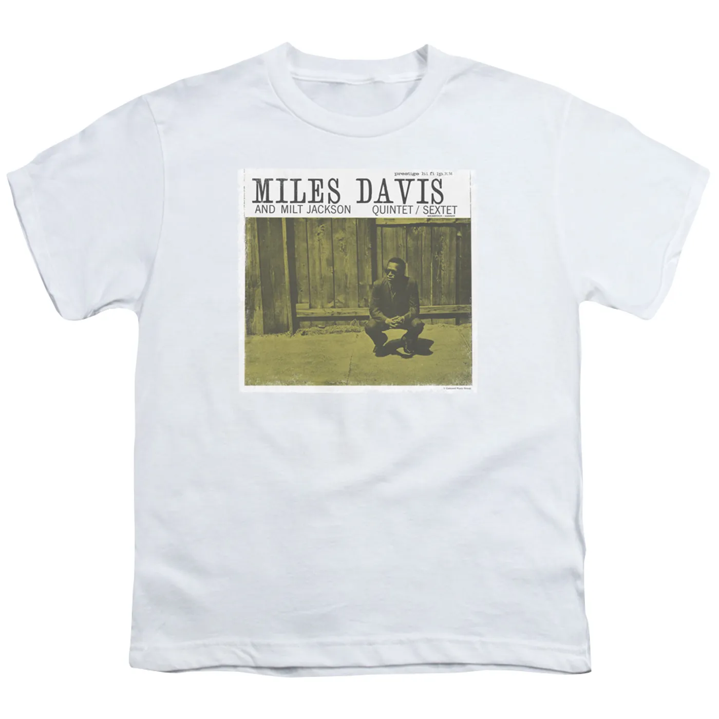 Miles Davis Youth Tee | MILES AND MILT Youth T Shirt