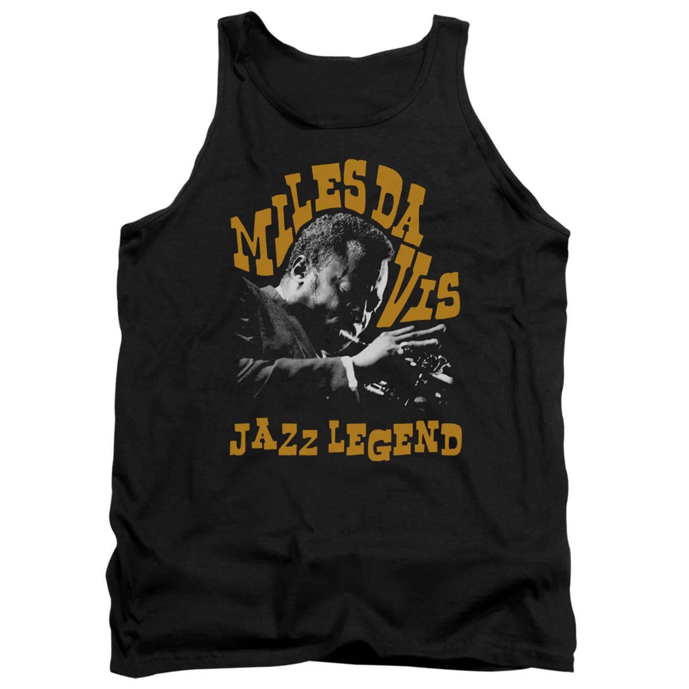 Miles Davis Tank Top | JAZZ LEGEND Sleeveless Shirt