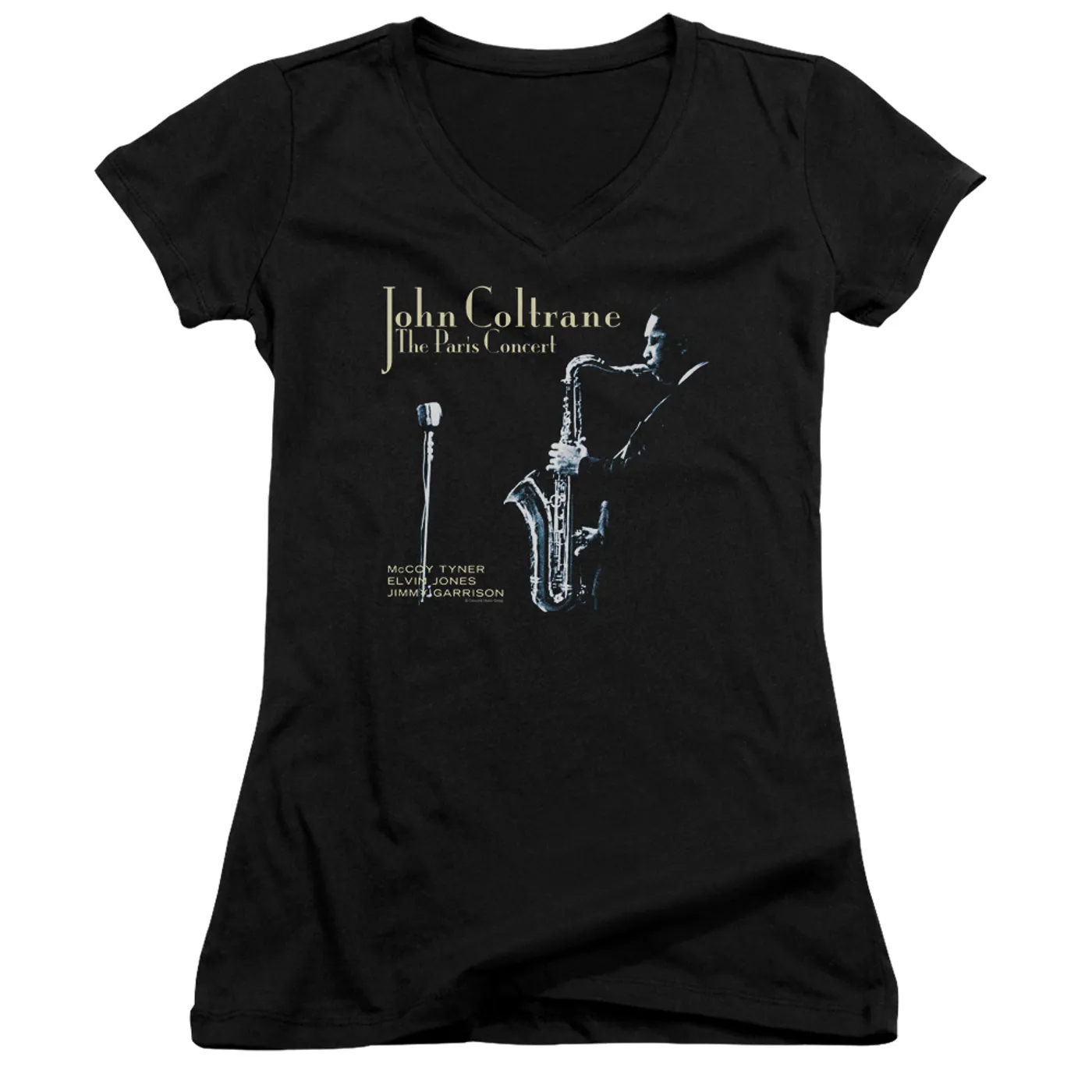 John Coltrane Junior's V-Neck Shirt | PARIS COLTRANE Junior's Tee