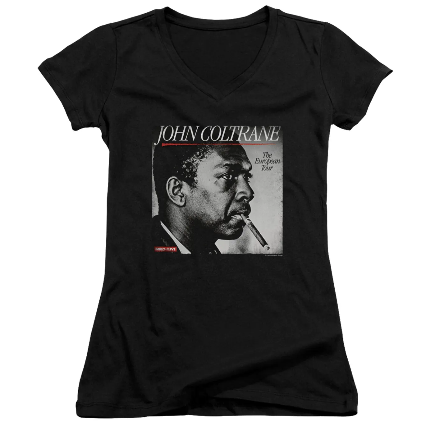 John Coltrane Junior's V-Neck Shirt | SMOKE BREAKS Junior's Tee