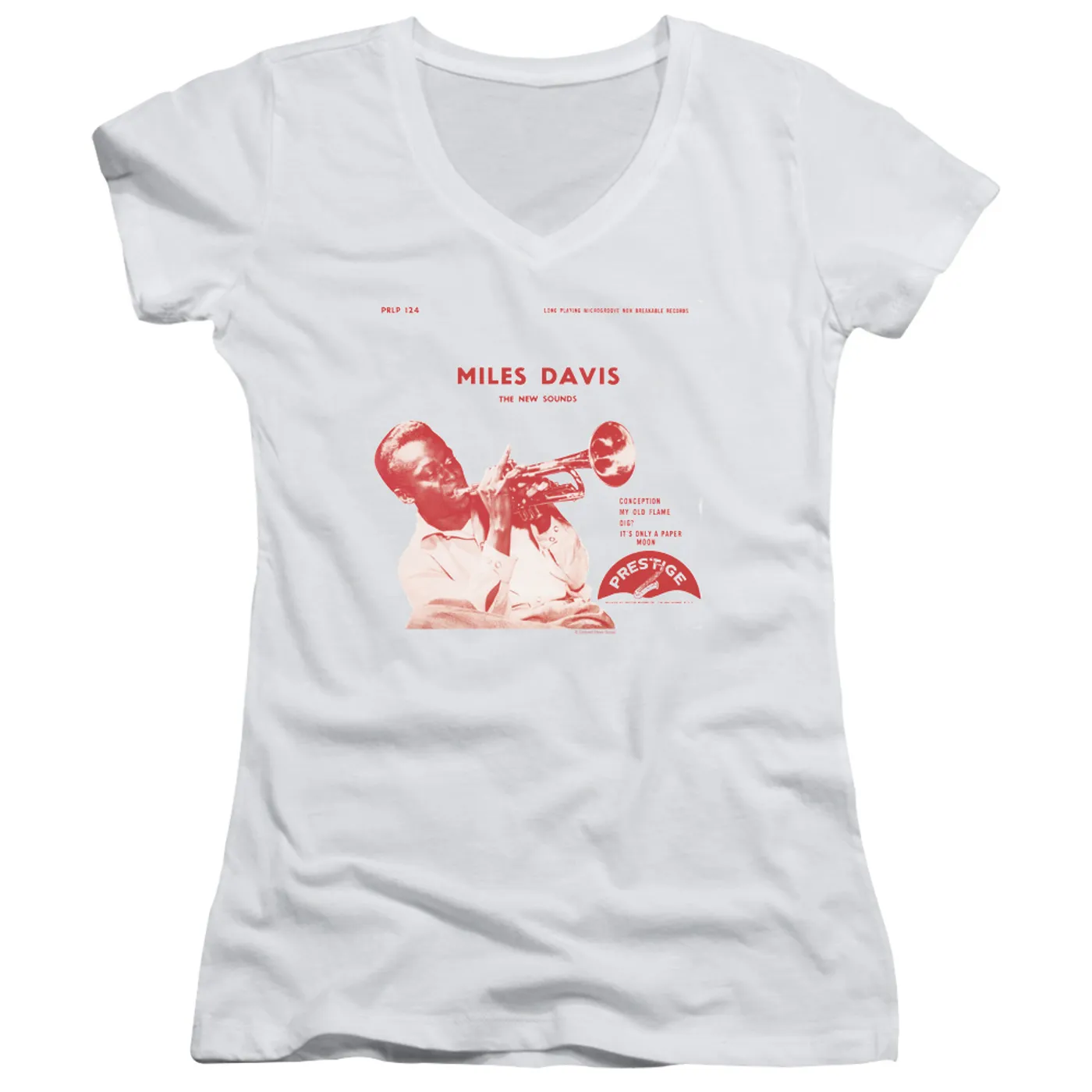 Miles Davis Junior's V-Neck Shirt | THE NEW SOUNDS Junior's Tee