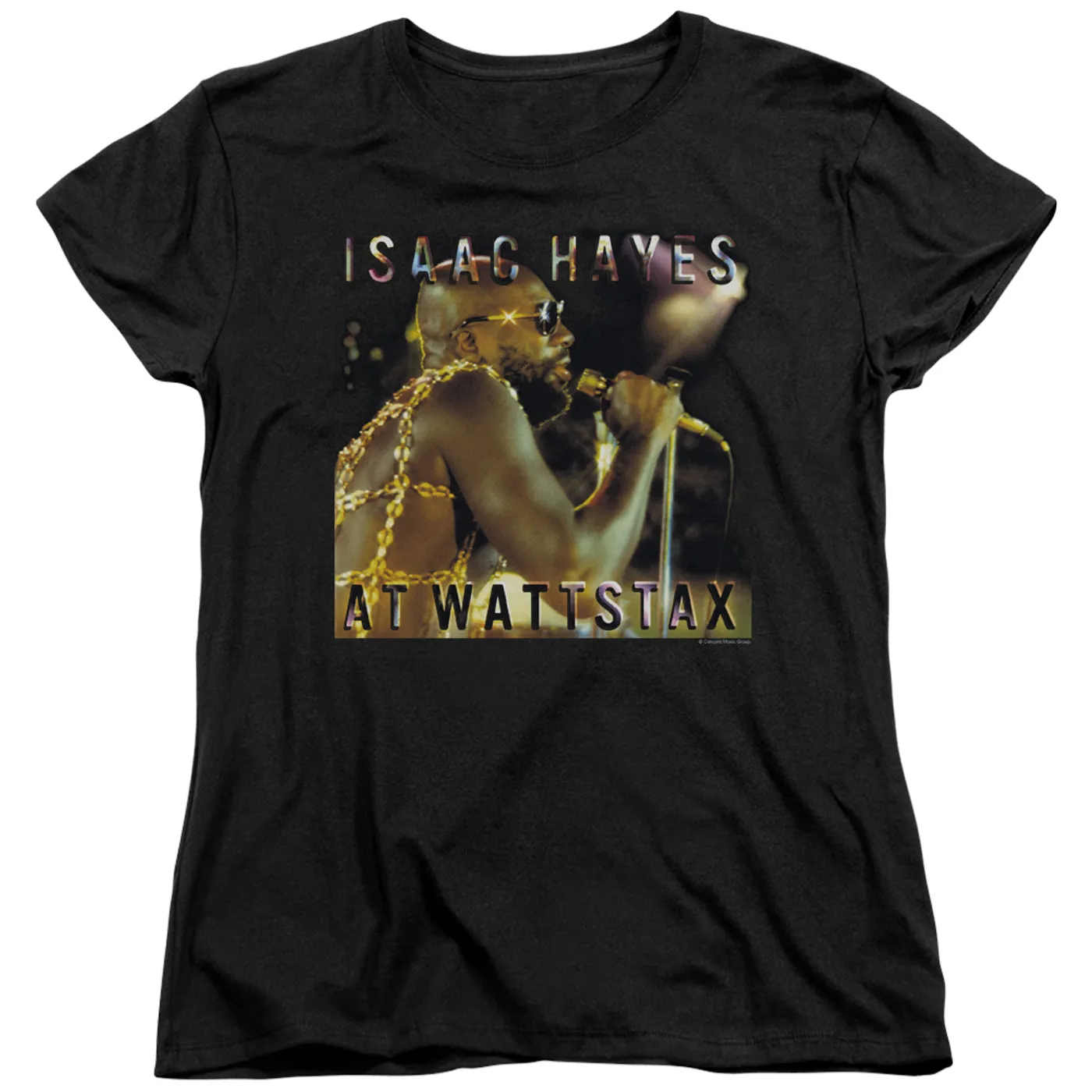 Isaac Hayes Women's Shirt | AT WATTSTAX Ladies Tee