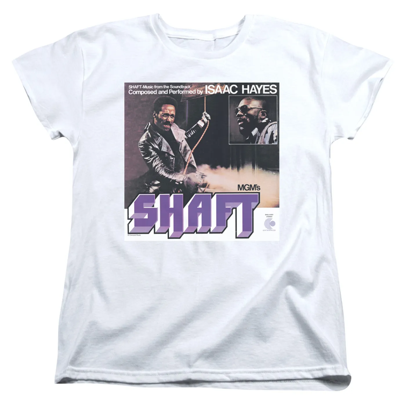 Isaac Hayes Women's Shirt | SHAFT Ladies Tee