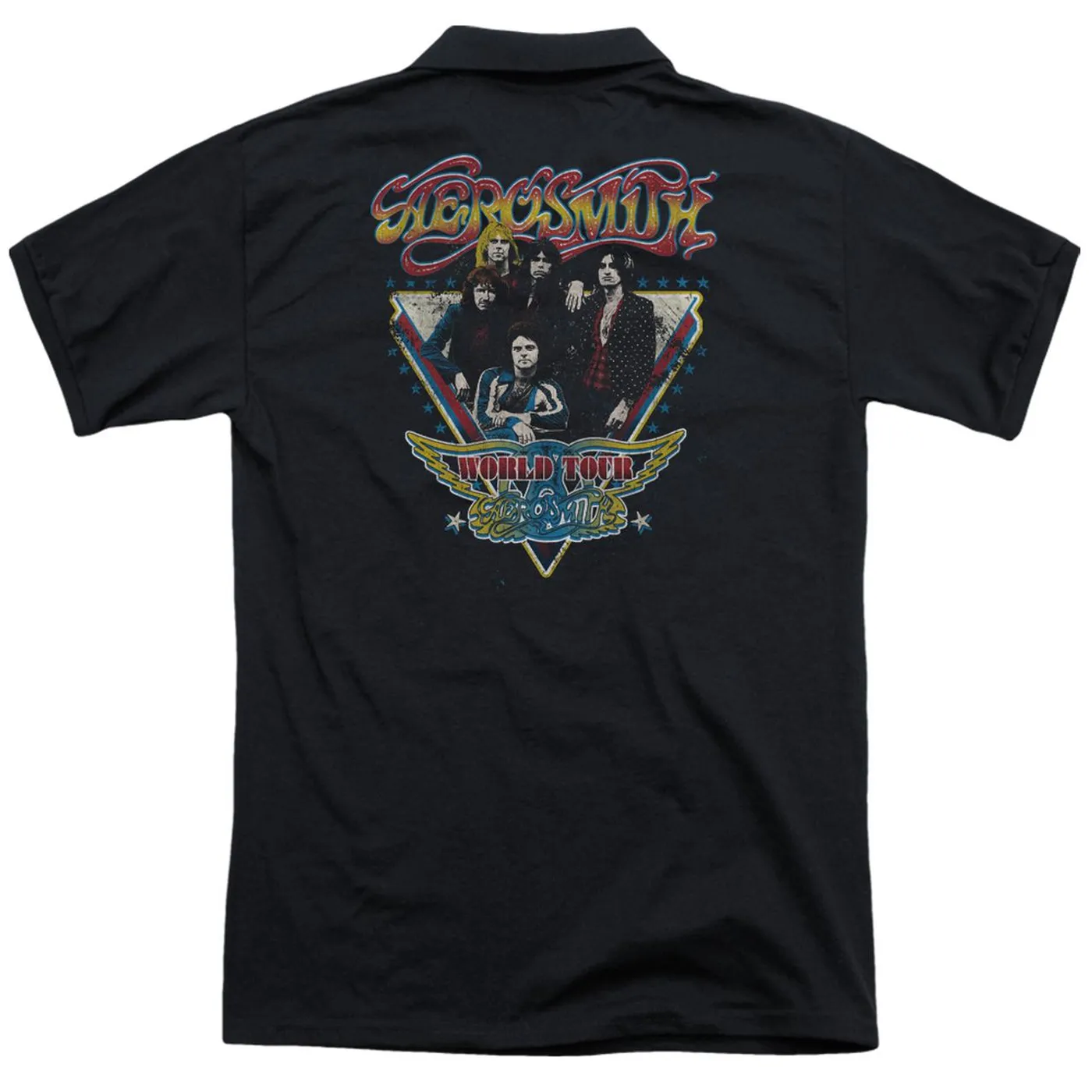 Aerosmith TRIANGLE STARS (BACK PRINT)