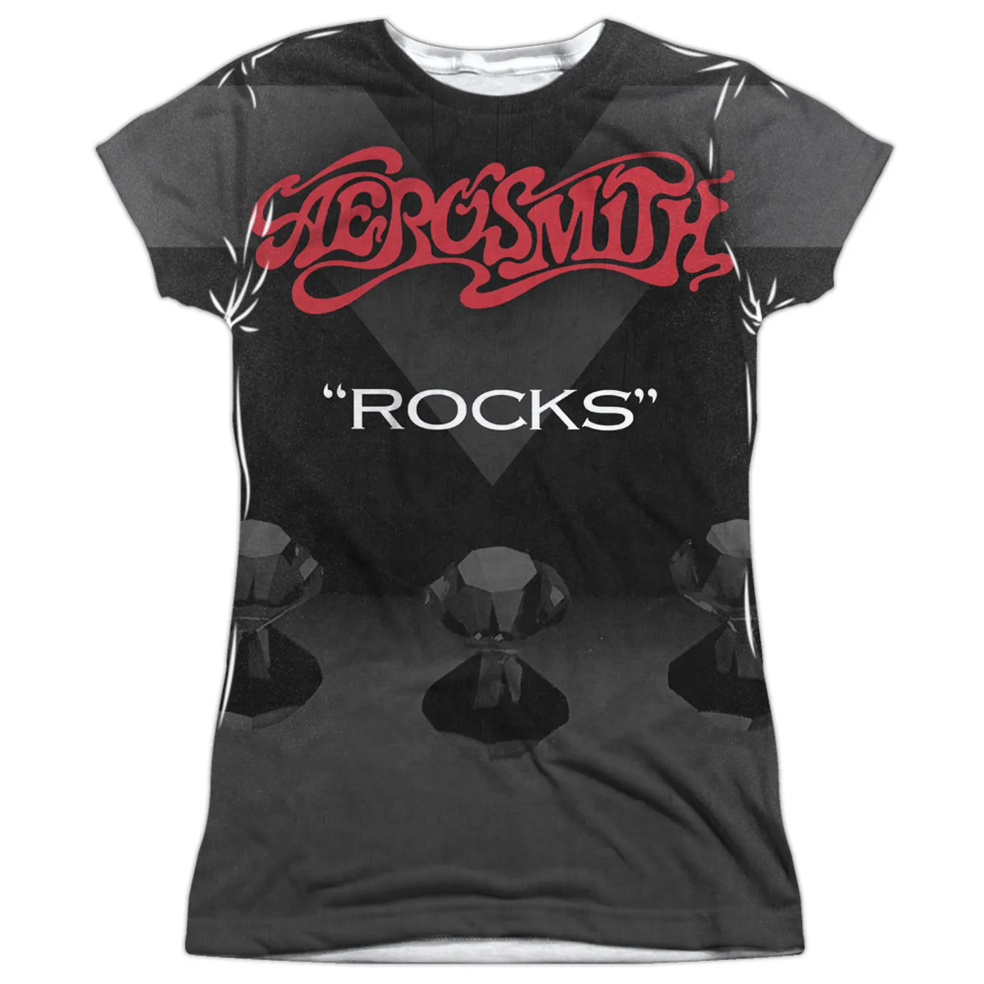 Aerosmith Junior's T Shirt | ROCKS Sublimated Tee