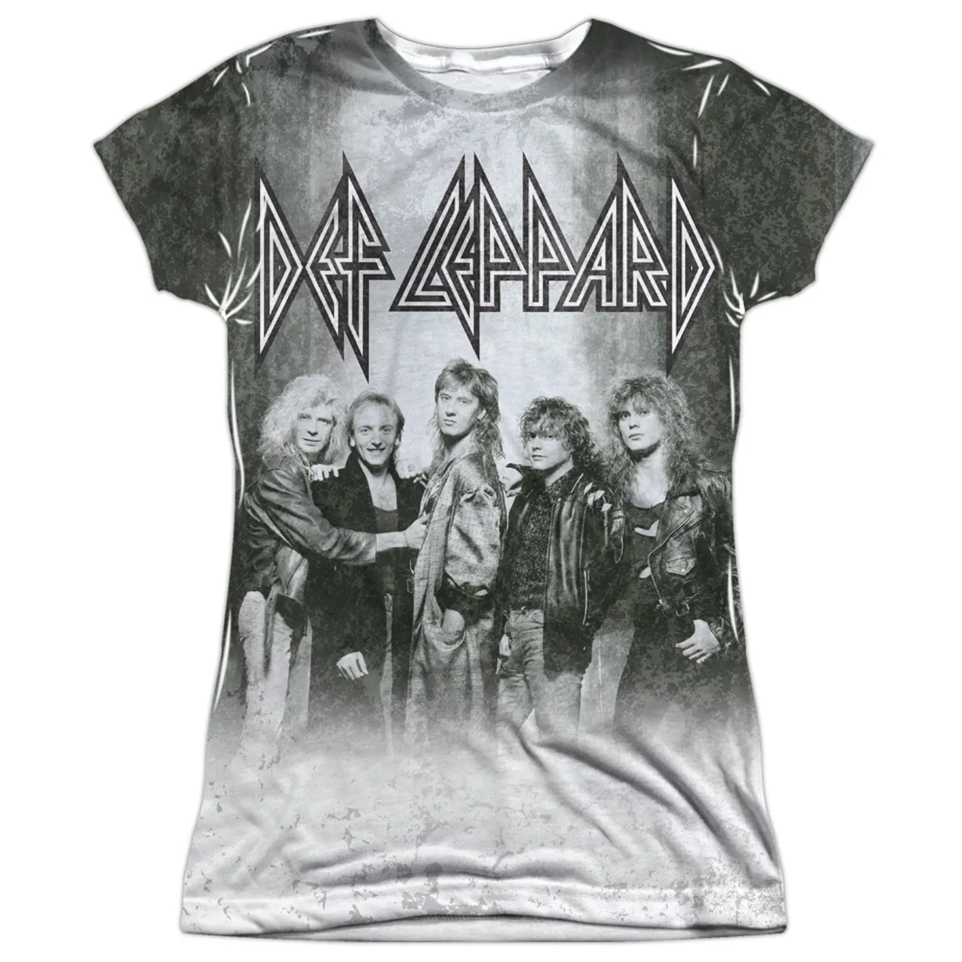 Def Leppard Junior's T Shirt | THE BAND Sublimated Tee