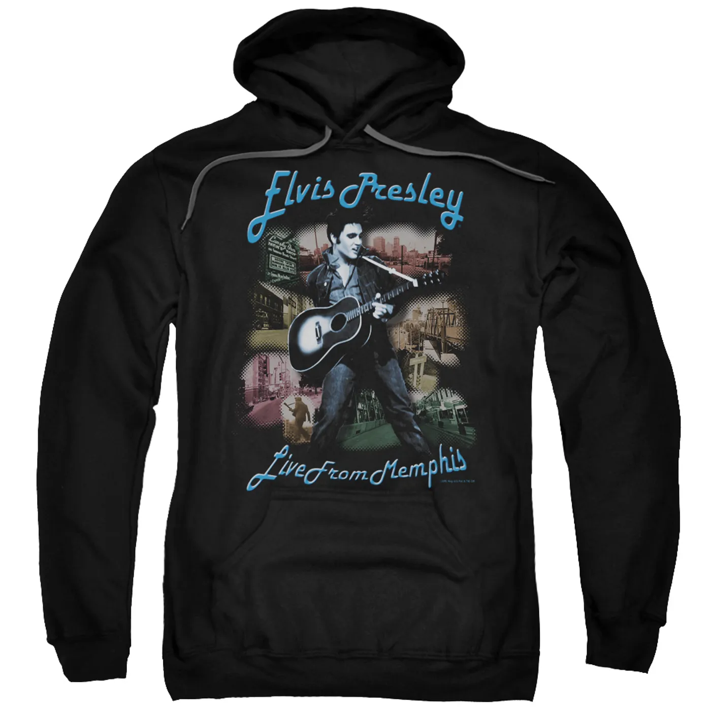 Elvis Presley Hoodie | MEMPHIS Pull-Over Sweatshirt