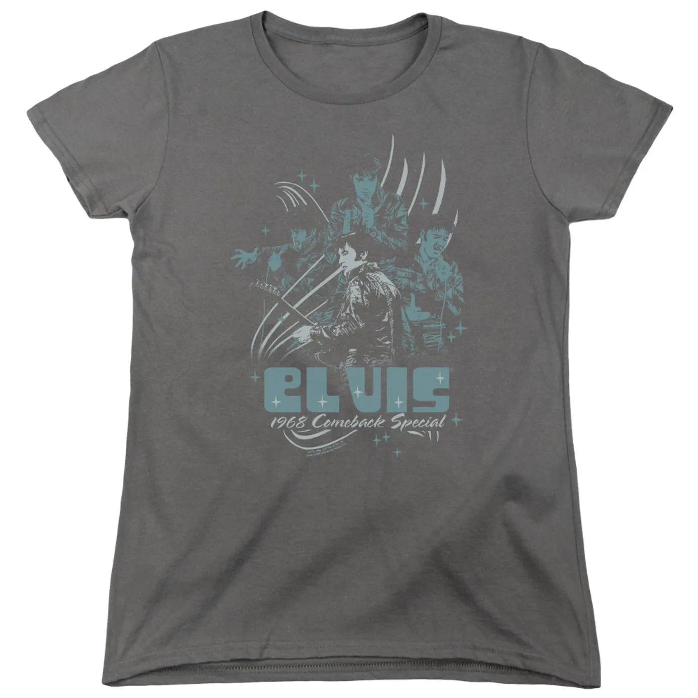 Elvis Presley Women's Shirt | 68 LEATHER Ladies Tee