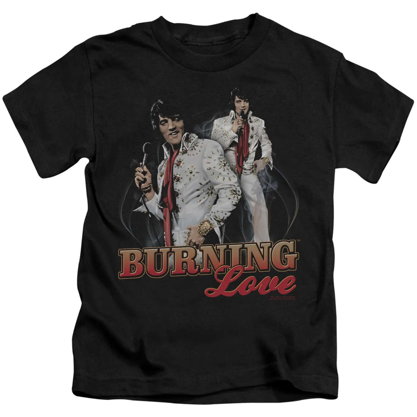 Elvis Presley Kids T Shirt | BURNING LOVE Kids Tee